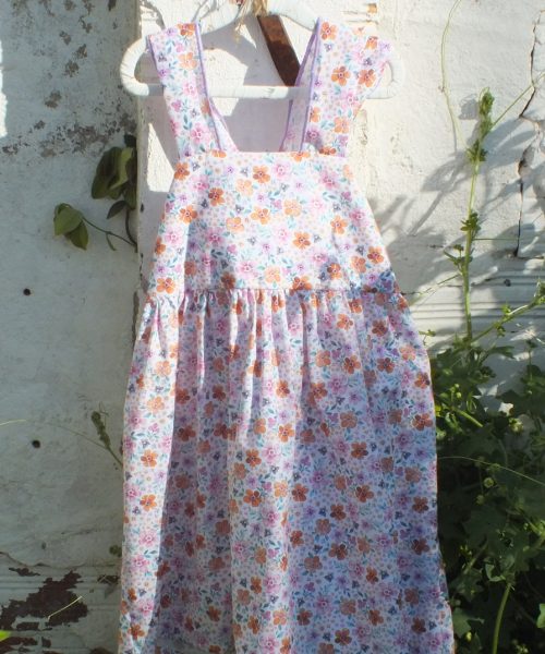 Alternative view of CHARDONNAY: Vestido liberty engomado.