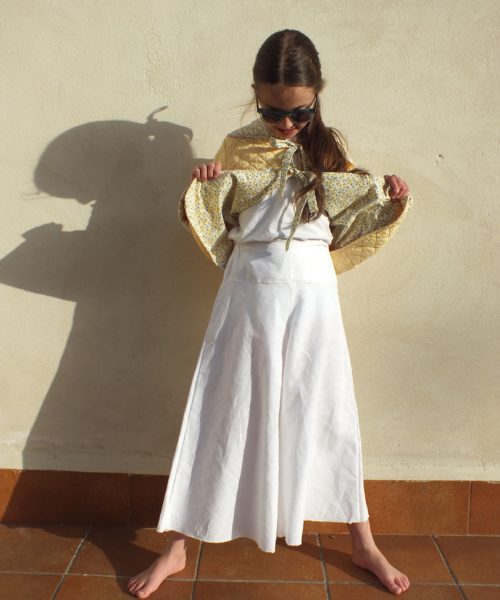 AVENA: Pantalón lino blanco